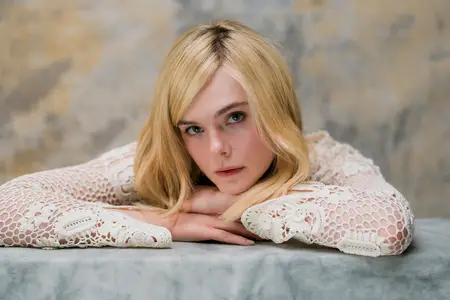 Elle Fanning by Jason Armond for Los Angeles Times December 2024