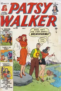 Patsy Walker 035 (Atlas 1951) (c2c) (Brigus-Gambit