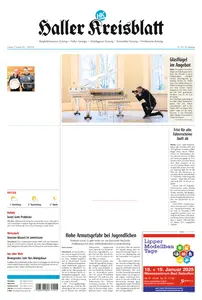 Haller Kreisblatt - 17 Januar 2025