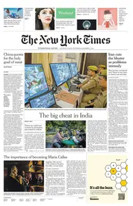 International New York Times - 30 November 2024