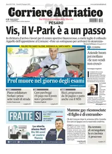 Corriere Adriatico Pesaro - 20 Giugno 2025