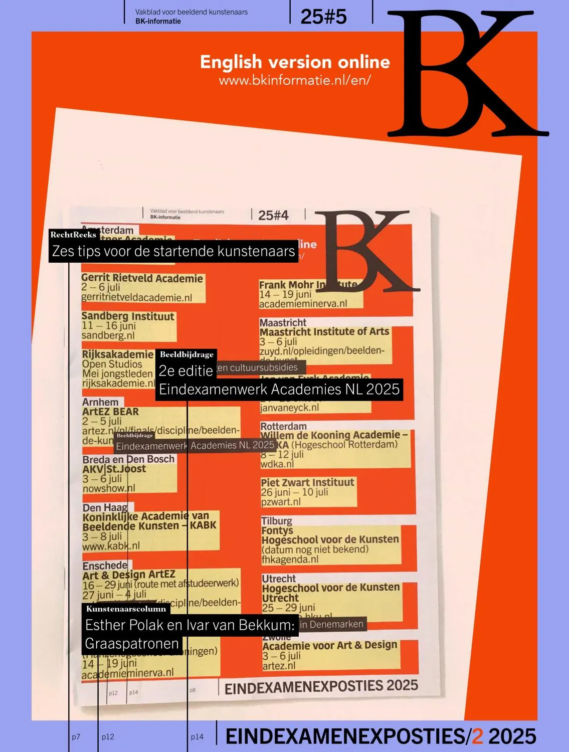 BK-Informatie - 17 Juli 2025