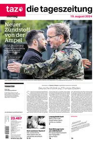 taz die tageszeitung  - 19 August 2024