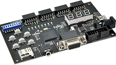 Learn FPGA design with VHDL : Driving an LCD Display