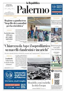 la Repubblica Palermo - 28 Luglio 2024