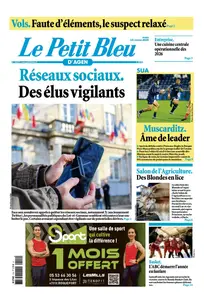 Le Petit Bleu d'Agen - 14 Janvier 2025