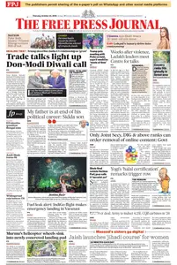 The Free Press Journal Mumbai - 23 October 2025