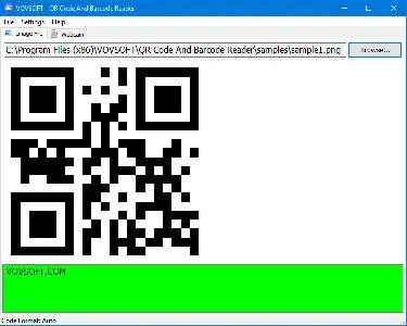 VovSoft QR Code and Barcode Reader 1.4 Portable