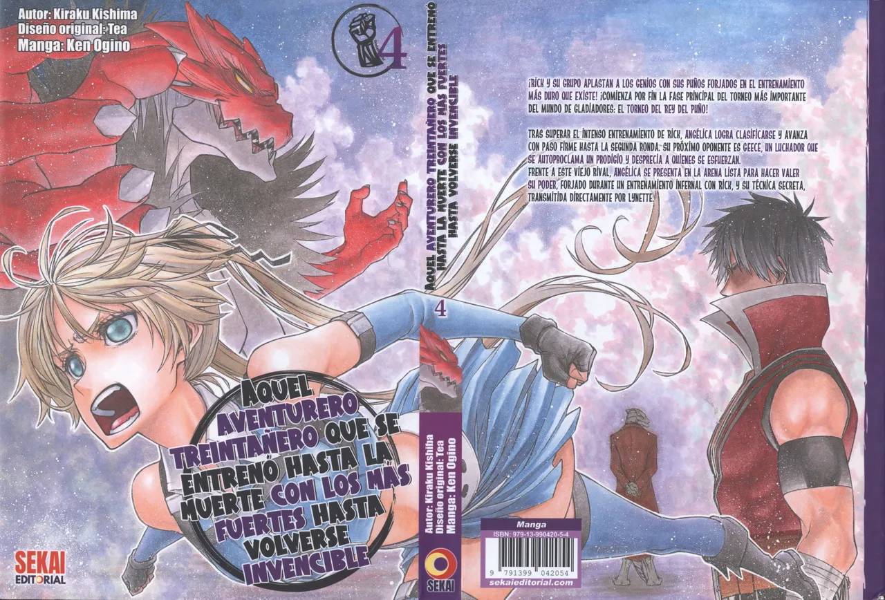 Aquel Aventurero Treintañero que se Entrenó Hasta la Muerte con los más Fuertes hasta Volverse Invencible Tomo 4 de 10 (serie a