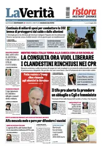 La Verita - 4 Luglio 2025