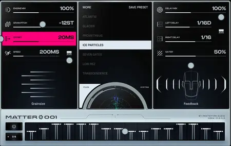 Prototype Audio Matter v1.0.0