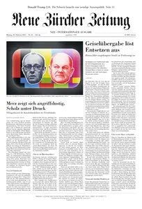 Neue Zurcher Zeitung International  - 10 Febraur 2025