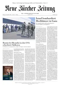 Neue Zurcher Zeitung International - 08 September 2025