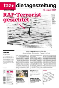 taz die tageszeitung  - 15 August 2024