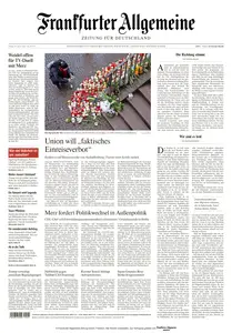 Frankfurter Allgemeine Zeitung  - 24 Januar 2025