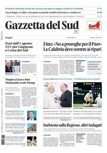 Gazzetta del Sud Reggio Calabria - 8 Luglio 2025