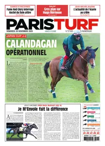 Paris Turf - 28 Novembre 2025