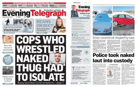 Evening Telegraph Late Edition – February 12, 2021