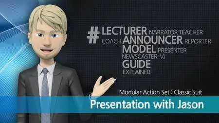 Presentation With Jason: Classic Suit (With 6 February 17 Update) - Project for After Effects (VideoHive)