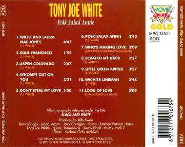 Tony Joe White – Polk Salad Annie (Originally Released Under The Title “Black And White”) (1968)