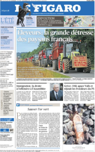 Le Figaro Du Lundi 20 juillet 2015