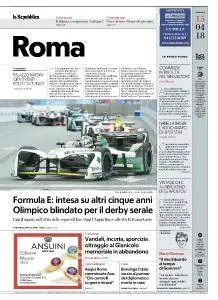 la Repubblica Roma - 15 Aprile 2018