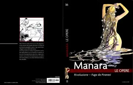 Manara - Le Opere 16 - Rivoluzione - Fuga da Piranesi