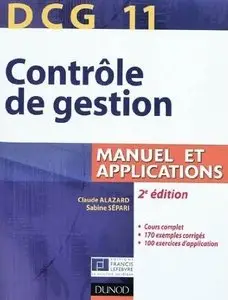 DCG 11 - Contrôle de gestion - 2e édition - Manuel et applications (Repost)
