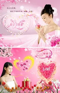 PSD Template - Beautiful Girls