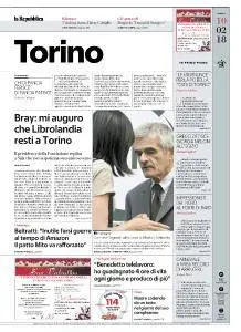 la Repubblica Torino - 10 Febbraio 2018