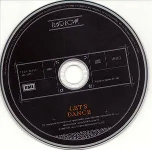 David Bowie - Let's Dance (1983) [EMI TOCP-95054, Japan] Repost