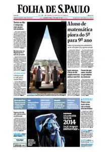 Jornal Folha de São Paulo - 1 de abril de 2013 - Segunda
