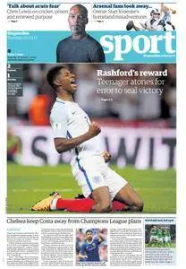 The Guardian Sports supplement  September 05 2017