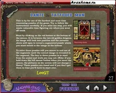Mystery Case Files: Madame Fate v1.0 (strategy guide) 