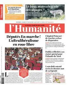 L'Humanité du Vendredi 4 Août 2017