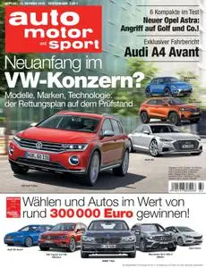 Auto Motor und Sport – 15. Oktober 2015