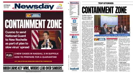 Newsday – March 11, 2020