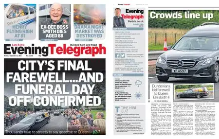 Evening Telegraph Late Edition – September 12, 2022