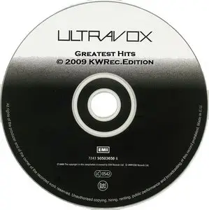 Ultravox - Greatest Hits - 2009