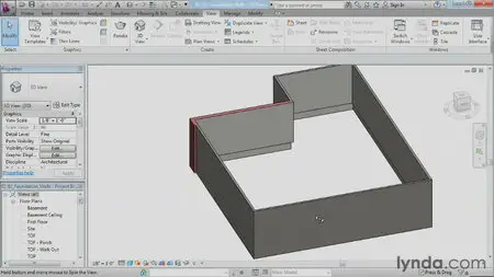 Designing a House in Revit Architecture (by Lynda, 2012)