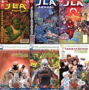 JLA Vol.1 Annual #1,2 y 4 & Generacion perdida #1-3