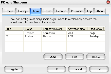 GoldSolution Software PC Auto Shutdown 2005 v3.7