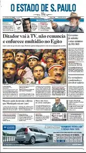 Jornal O Estado de SP em PDF, Sexta, 11 de Fevereiro de 2011