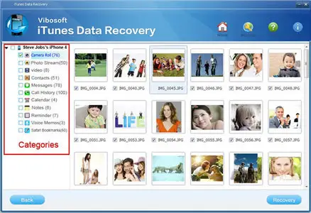 Vibosoft iTunes Data Recovery 5.0.0.1