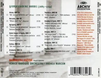 Magdalena Kožená, Andrea Marcon, Venice Baroque Orchestra - Ah! mio cor: Handel Arias (2007)