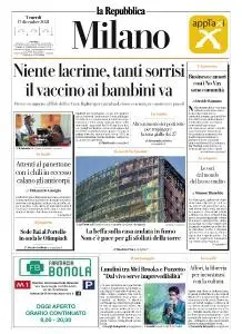 la Repubblica Milano - 17 Dicembre 2021