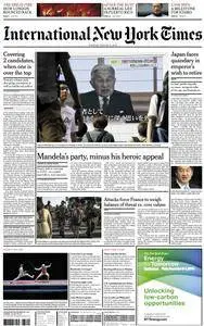 International New York Times - 9 August 2016