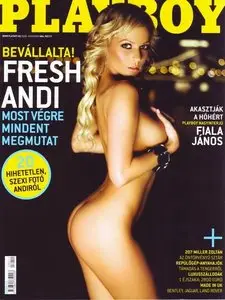 Villanyi Andrea. Playboy #11 November 2008 Hungary