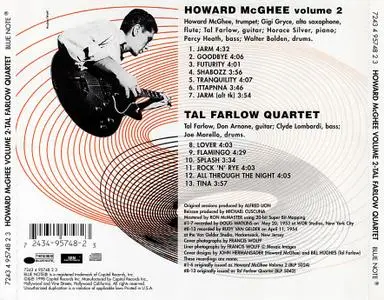 Howard McGhee & Tal Farlow - Howard McGhee volume 2 & Tal Farlow Quartet (1998) {Blue Note 95748 rec 1953-1954}