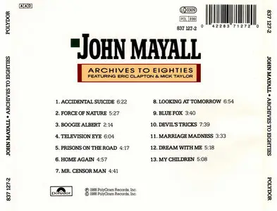 John Mayall - Archives to Eighties (1988)